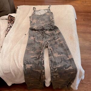 Camo romper